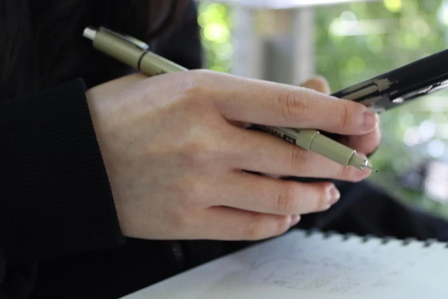 No. 69 — Drawing Hand III, Photography