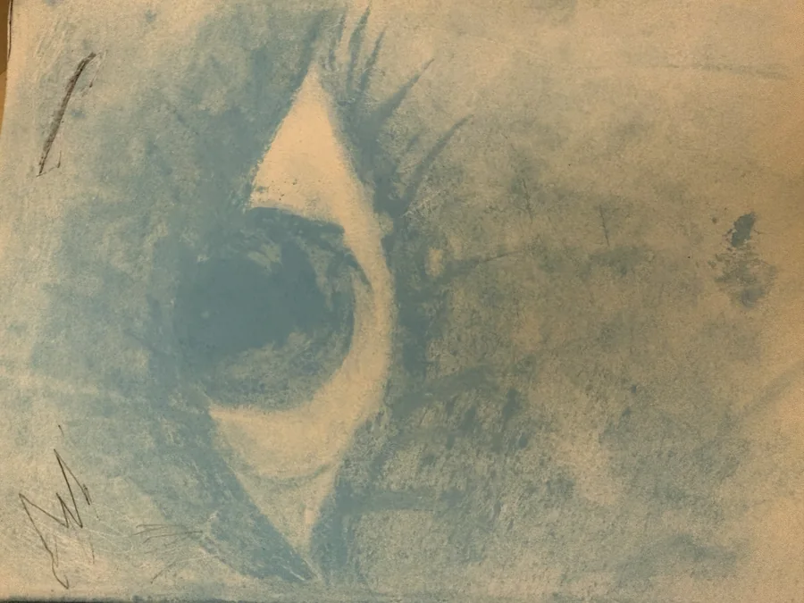 No. 82 — Eye, Charcoal