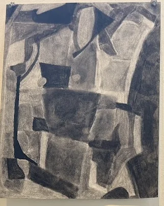 No. 18 — Folds, Monoprint