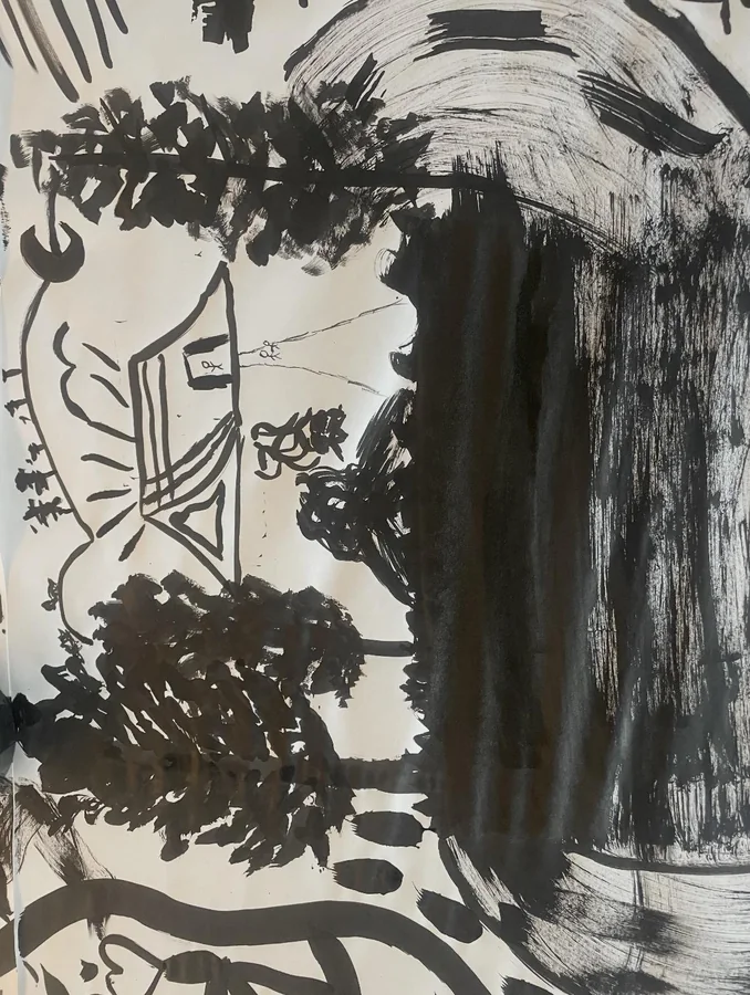 No. 59 — Ink Landscape, Ink