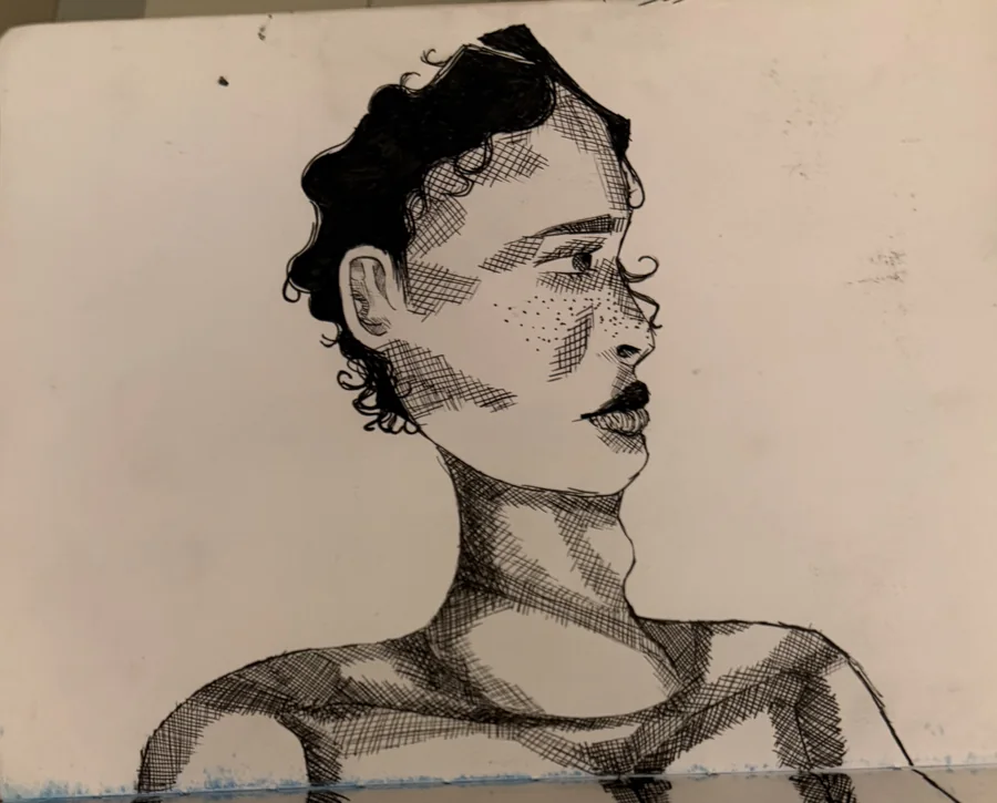 No. 81 — Profile, Ink