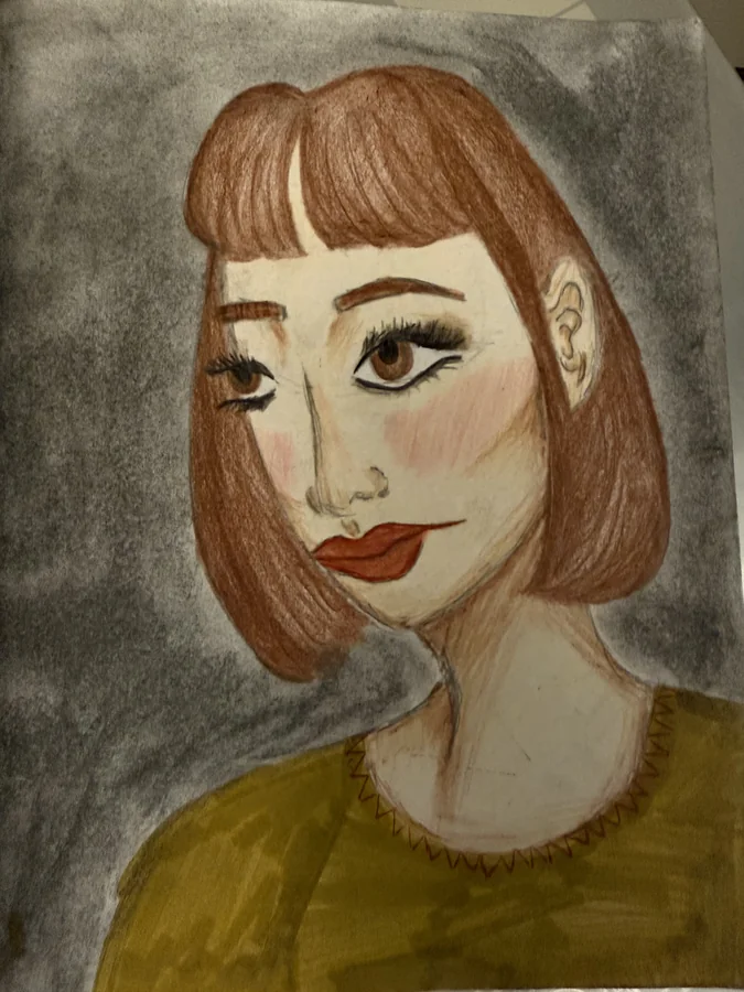 No. 75 — The Bob, Coloured pencil